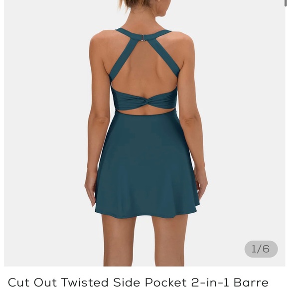 HALARA Dresses Halara Exercise Dress In Dark Blue The Color Is No Longer On The site